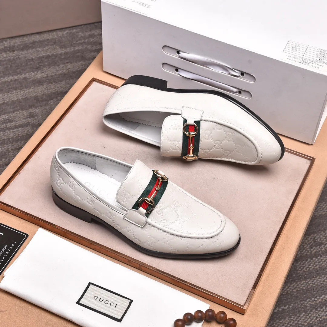 Men's shoes💰540📛📛Original (water-dyed cowhide) Gucci GUCCI official website formal shoes🌀 Italian🇮🇹imported cowhide➕top imported water-dyed cowhide lining💋Finely handmade original bottom, the real thing looks better when photographed in person Standard size 38-44